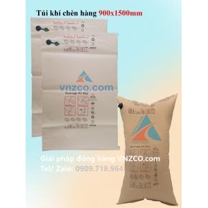 Túi khí chèn hàng giấy Kraft 900x1500mm